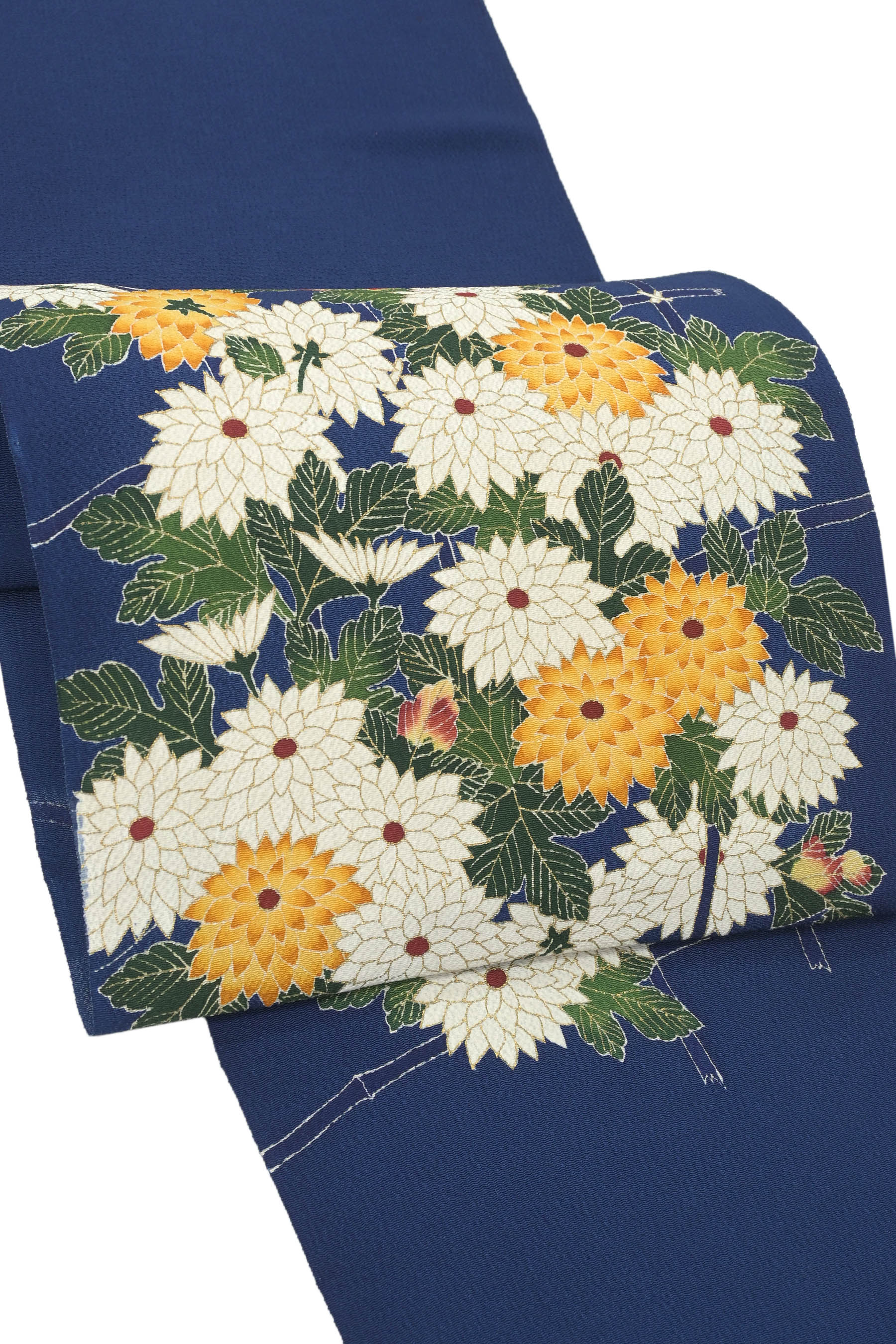 楽天市場】【久呂田明功】 高級本糸目東京友禅九寸名古屋帯 「花唐草