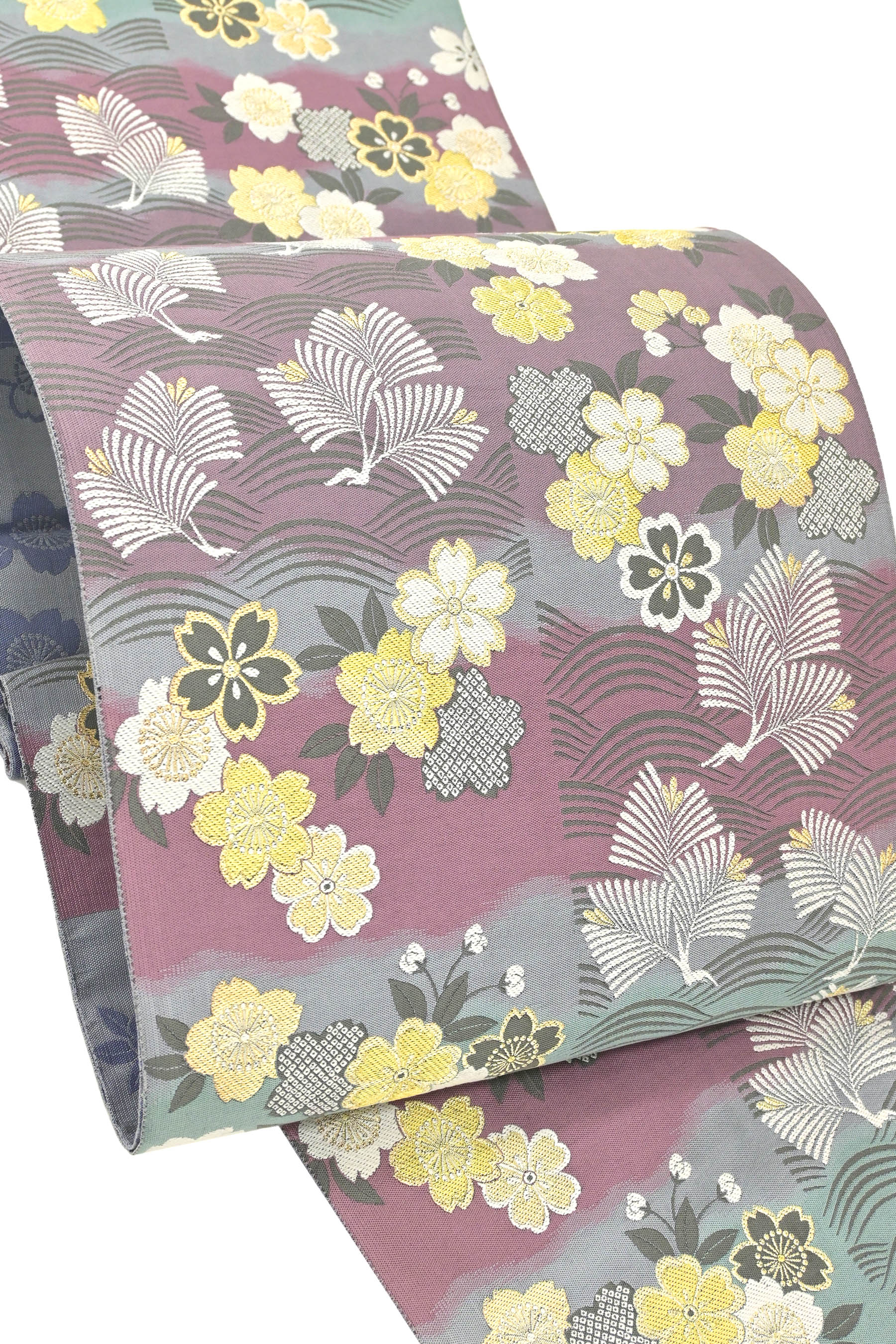 楽天市場】【本場筑前博多織】ゆとり長さ4m 博多小袋帯◇普段きものに