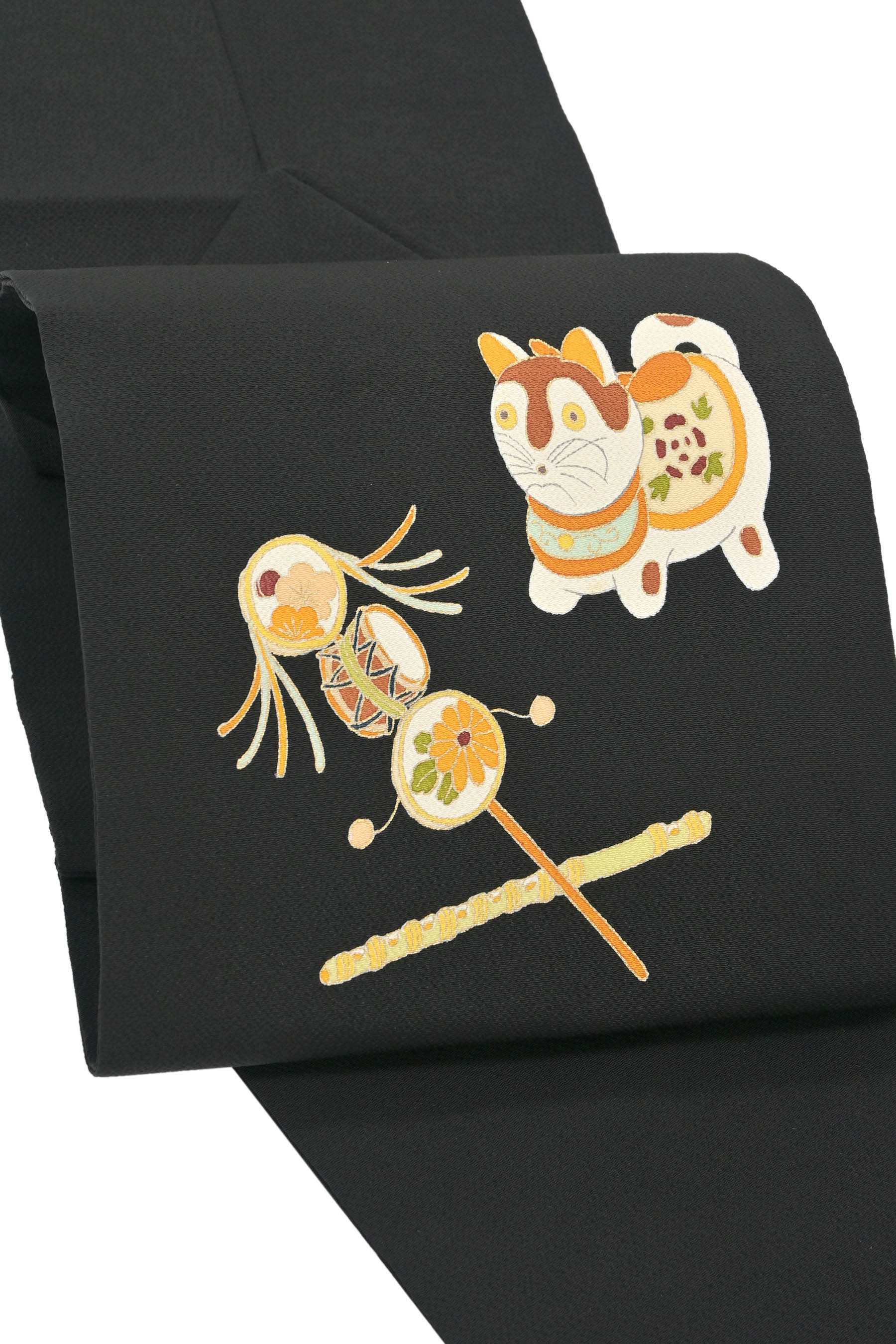 楽天市場】【創業文化七年 志ま亀】 本手挿友禅九寸名古屋帯 縮緬地