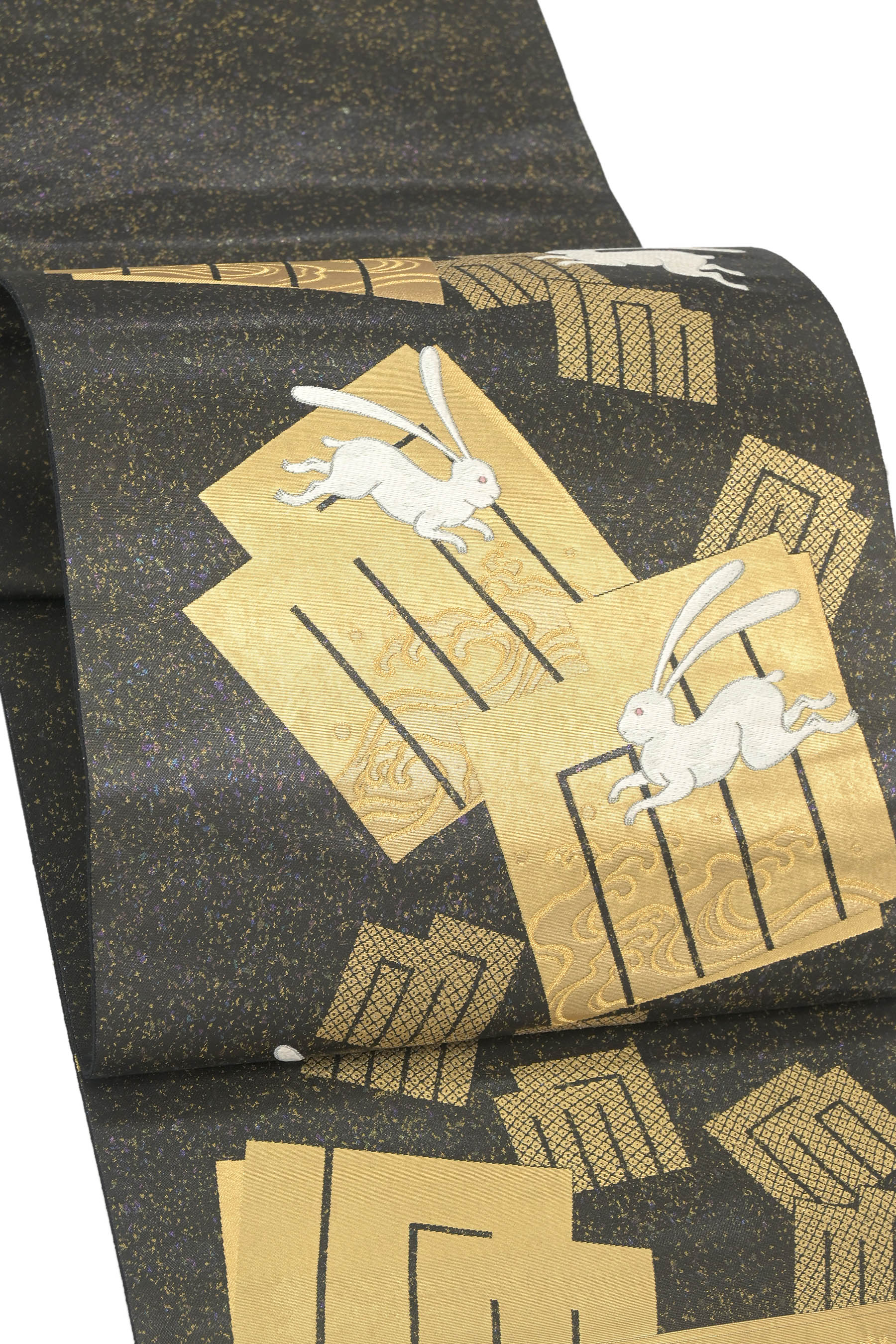 楽天市場】「京都西陣織：老舗 長嶋成織物」本金箔 几帳絢爛文 瀞金錦