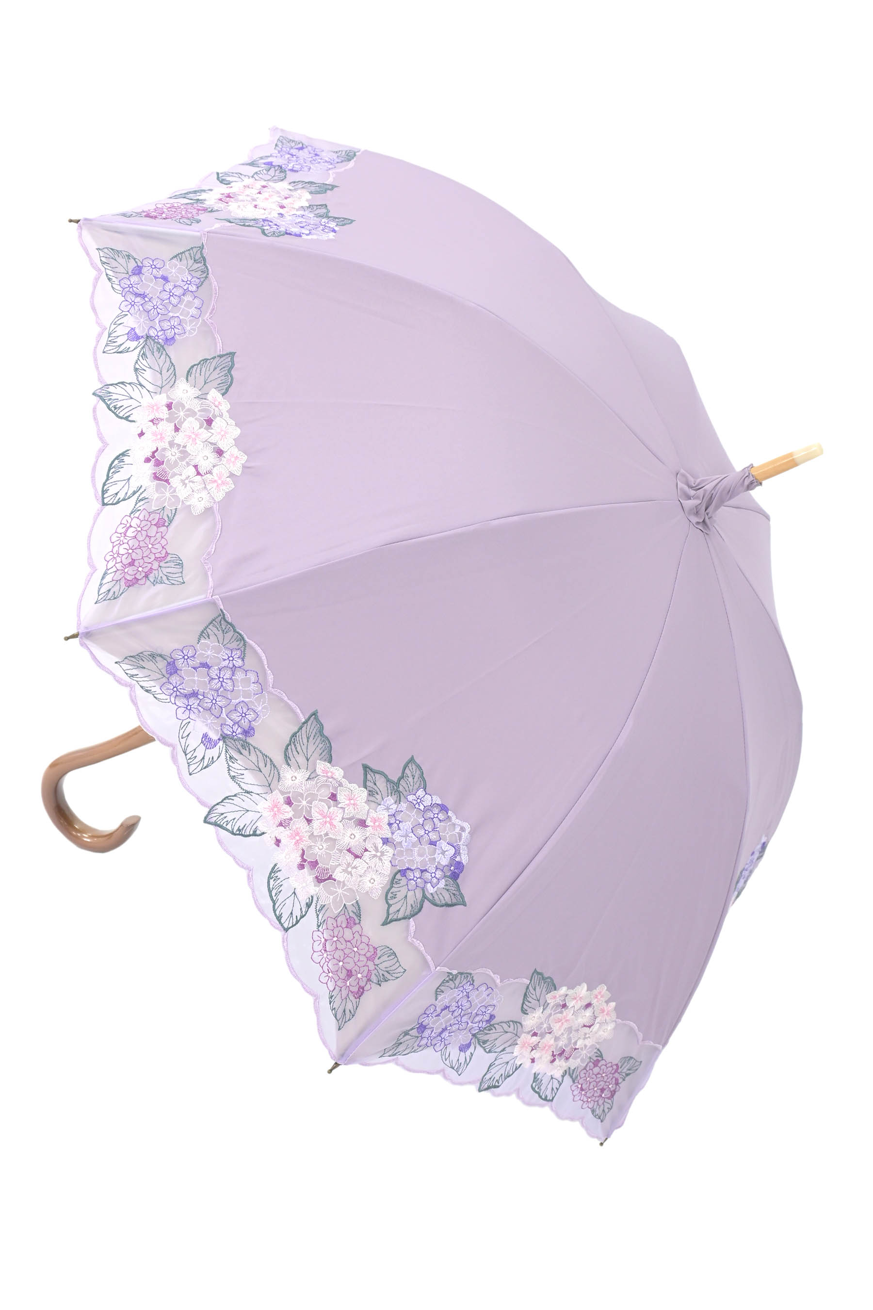 &ldquo;Web限定販売！&rdquo; 【シノワズリーモダン京都】 【晴雨兼用】 女優日傘 ～かわず張り～ 「紫陽花・ラベンダー」 木陰を持ち歩くような贅沢&hellip; ひとつ上の優雅さ。｜京都きもの市場 店 9,347円