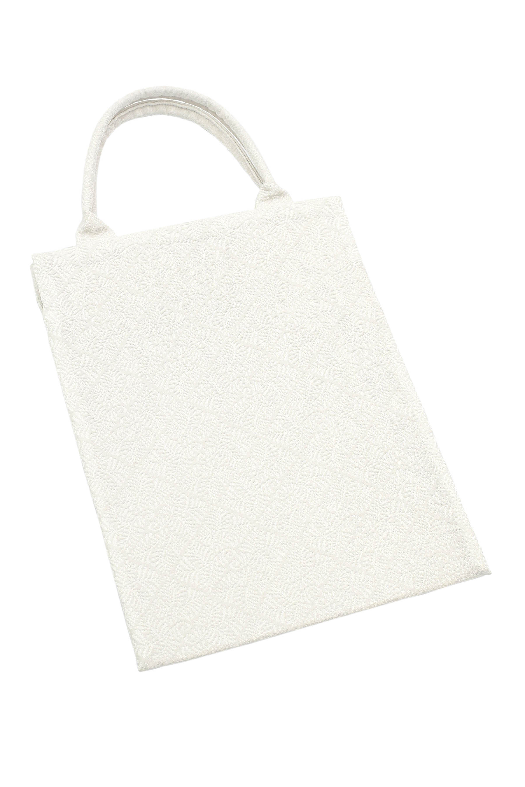 ＜正規取扱品＞ ［　新商品入荷　］ 【京都富小路きねや】 数寄屋トート シダ菱地紋柄 アイボリー｜京都きもの市場 店