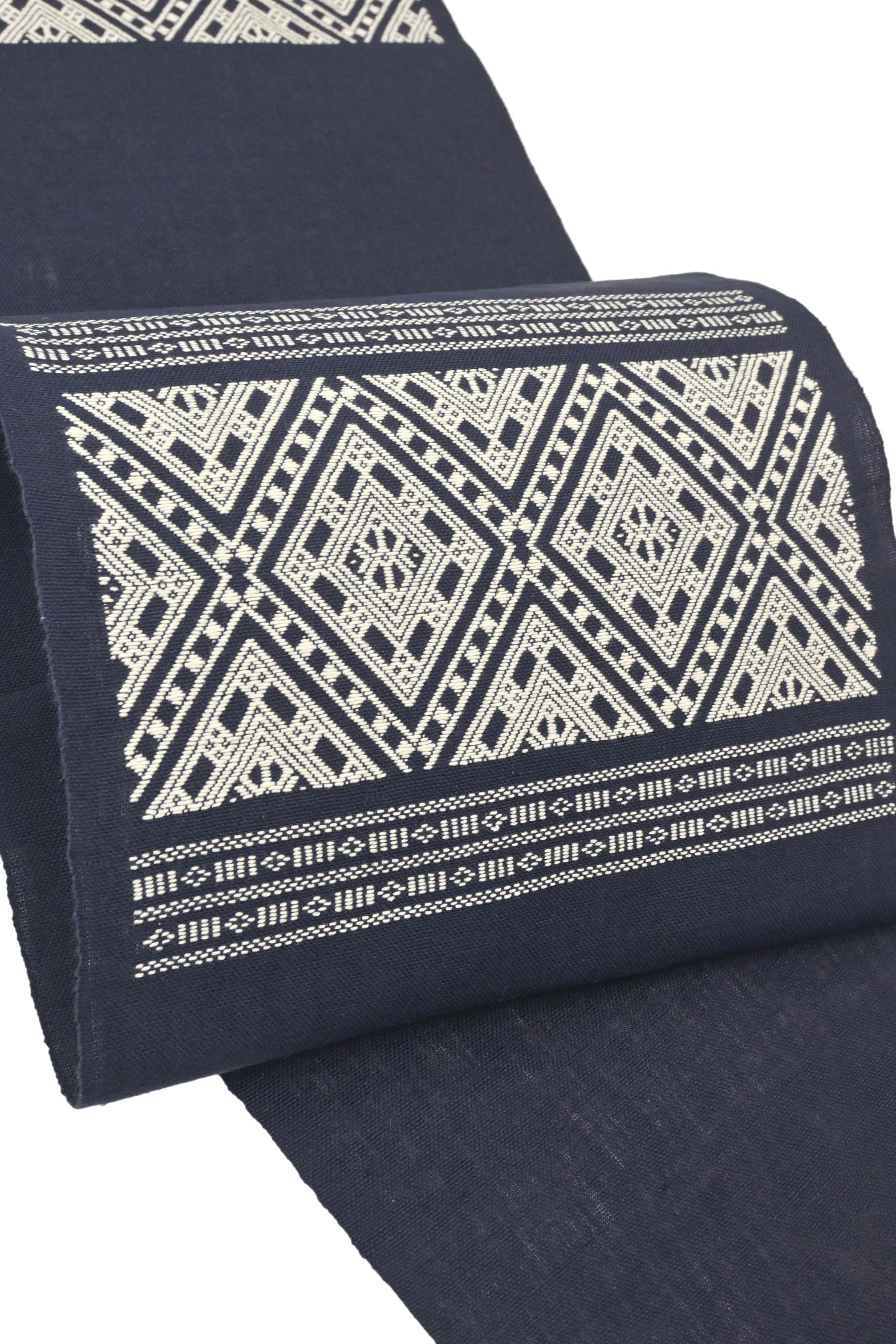 楽天市場】九寸名古屋帯南部菱刺し九寸帯 お太鼓南部菱刺しの会 : つむぎ屋