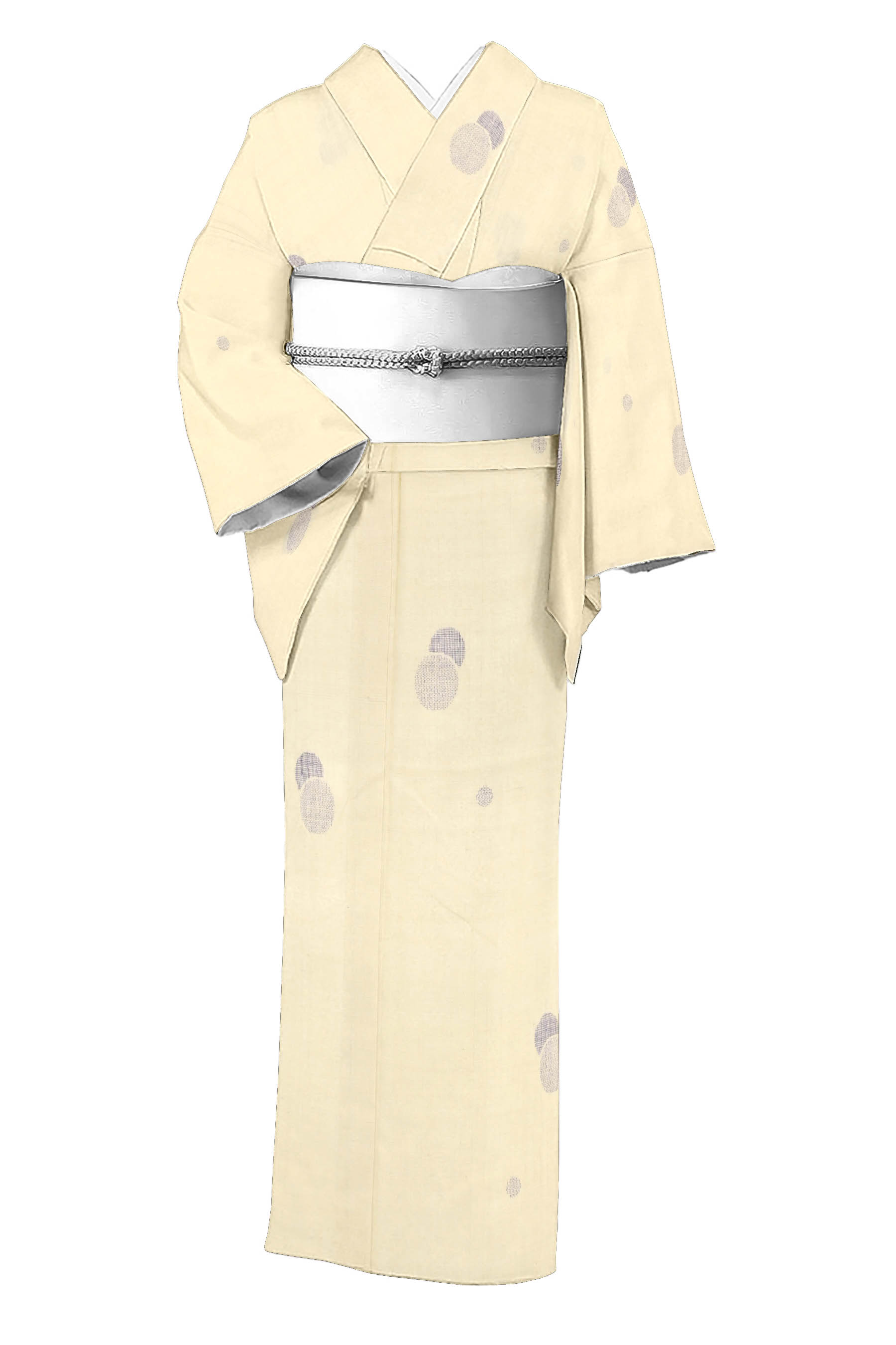 楽天市場】雪輪に花の絣十日町夏結城紬単衣 着物【未着用品】 : 銀座