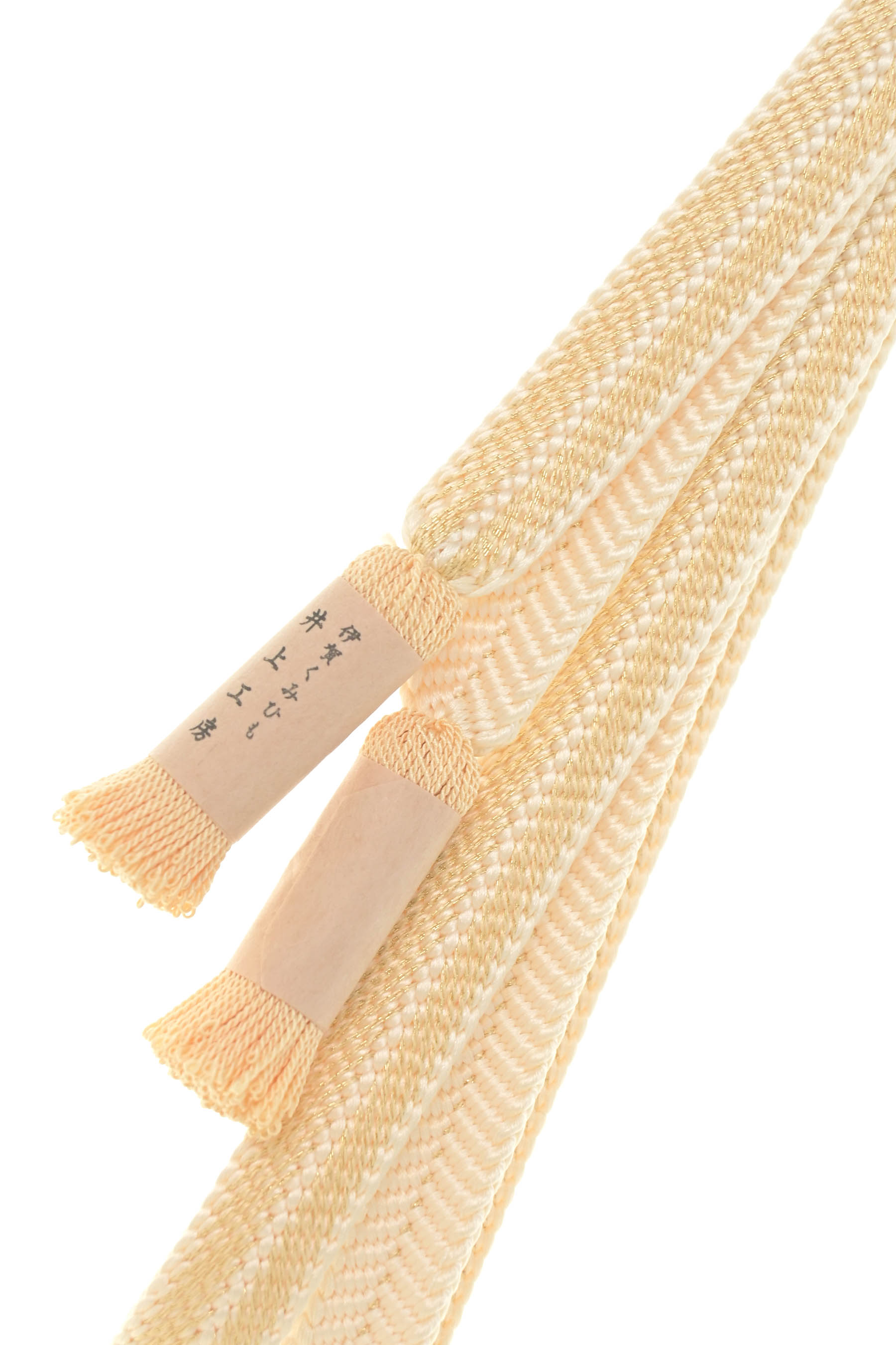 Web限定商品 [襲色遊び] 笹波大和組帯締め 蜂蜜色 No.2｜京都きもの市場 店