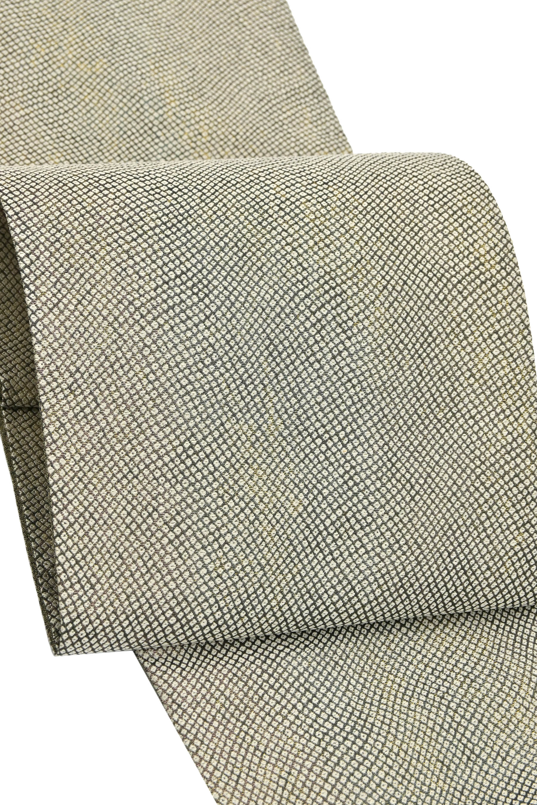 特選全通袋帯 ≪御仕立て上がり・中古美品≫ 「疋田」 スタイリッシュなデザイン 使い勝手のいい一本！ 15,450円