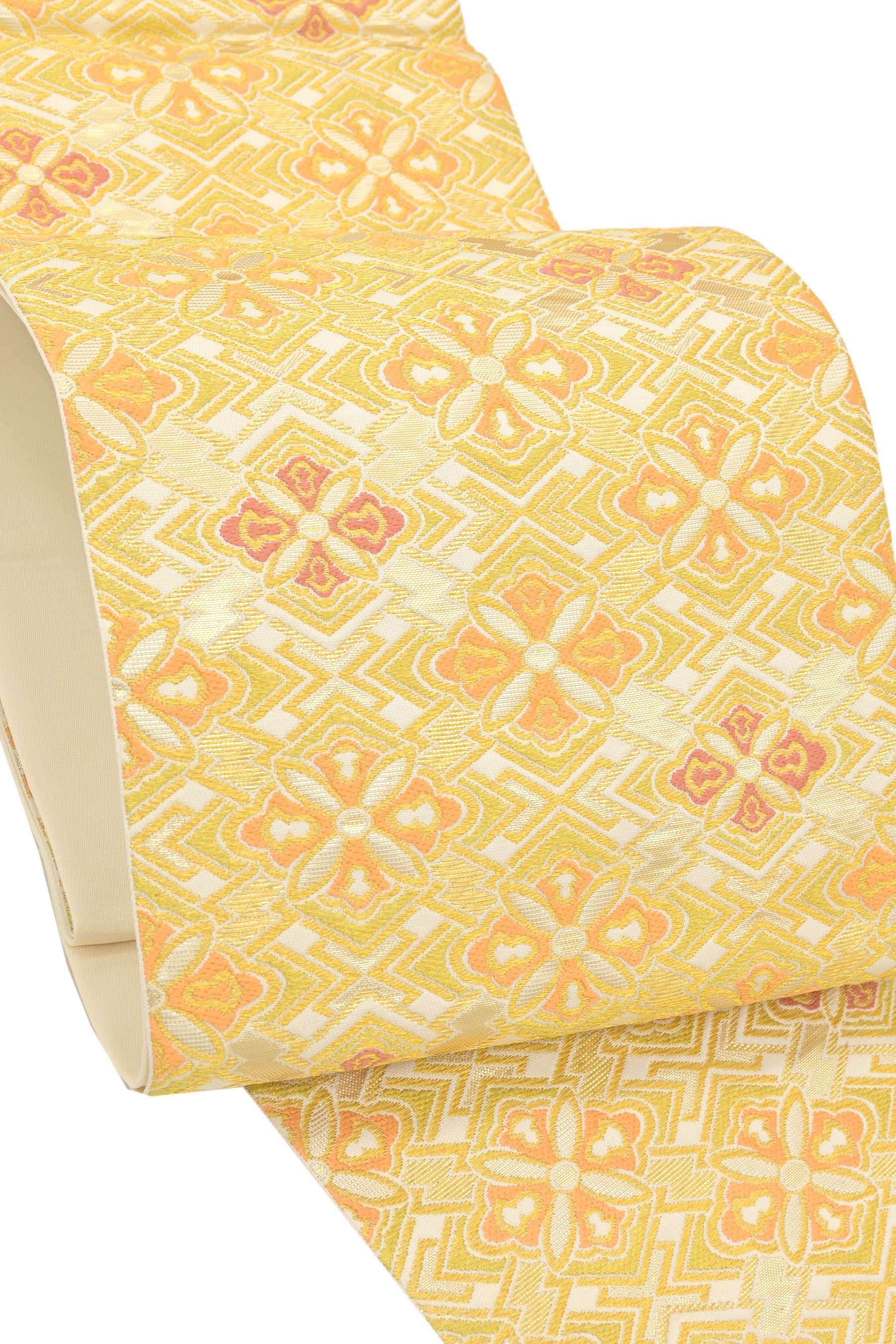 楽天市場】【大決算市 半額】正絹袋帯 龍村美術織物〔貴公菱花文〕644