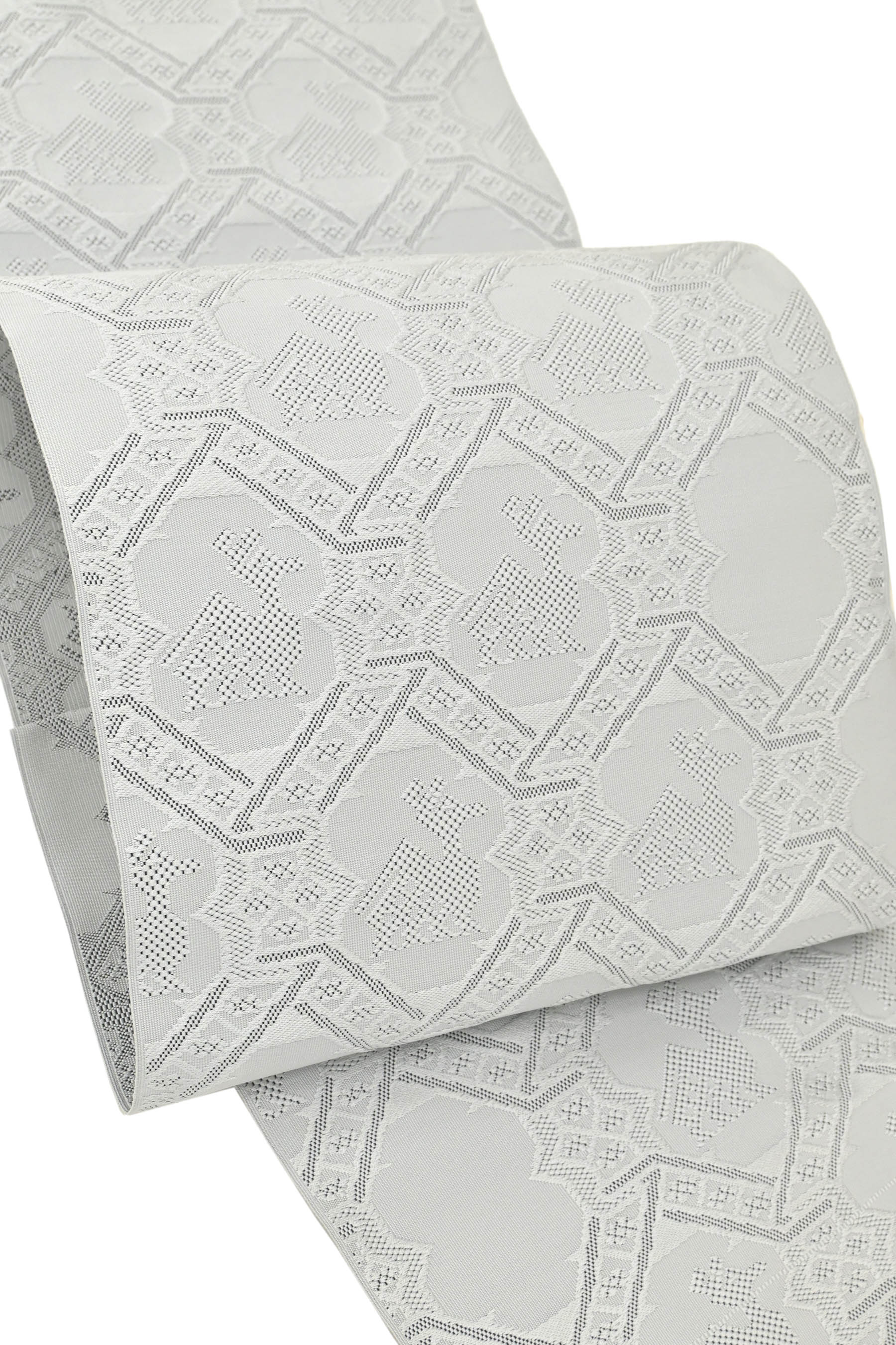 専用です☆華紋の作り帯 楽天市場】☆【西陣紋綴れ色共八寸帯】 正和 全通柄 「紗綾型華紋