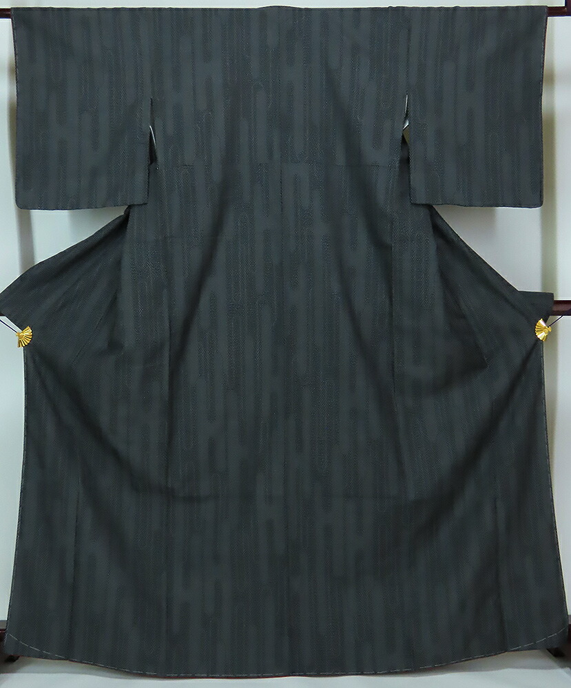 楽天市場】ロング丈 羽織 コート 黒系 裄69cm 身丈111.5cm 新品 お仕立 