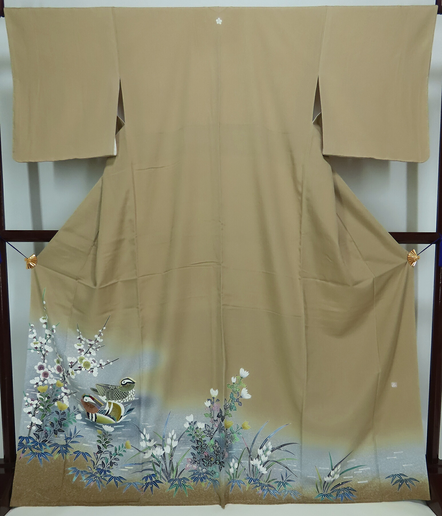 色留袖　TOKIO et TOKI　鴛鴦　一つ紋　梅鉢　パールトン　身丈165cm　裄67cm　【中古】美品 k4011403-3489ll 37,700円