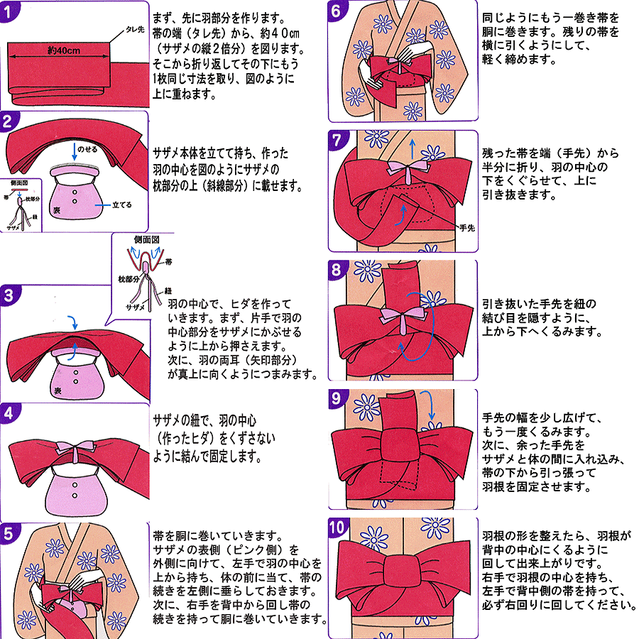 How to tie a belt in kimono Learn to do it right 6 How to tie a belt in kimono Learn to do it right 81