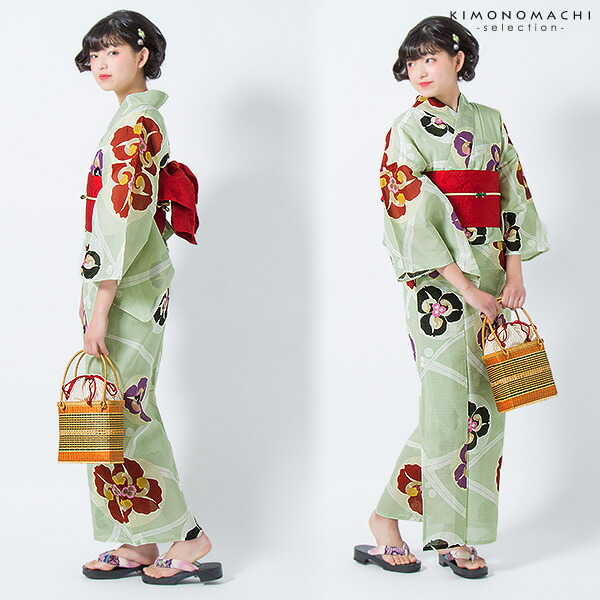 楽天市場】【Prices down2】芸艸堂 浴衣「紺色 露芝に蘭」山本雪桂