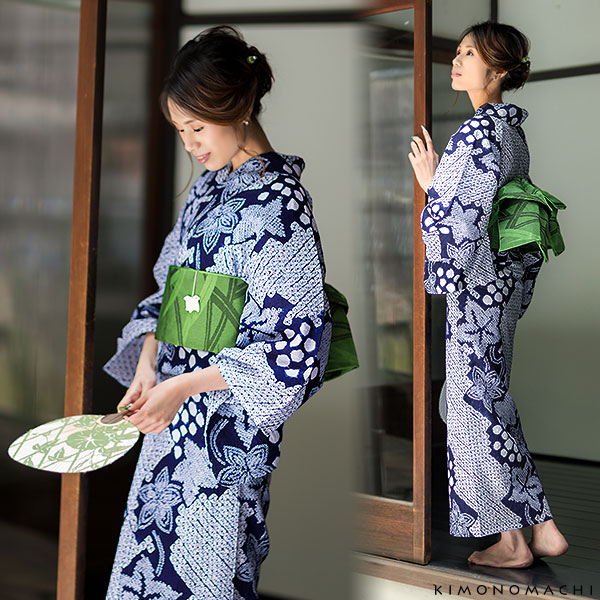 限定数のみ! 新品!有松 絞り 浴衣 単品 有松絞り 絞り浴衣 反物