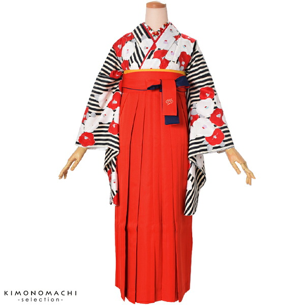 【Prices down2】袴 レディース 袴単品「赤&times;紺」女性袴 行灯袴 卒業袴 二色 卒業式 修了式 SS S M L 2L【メール便不可】｜京都きもの町