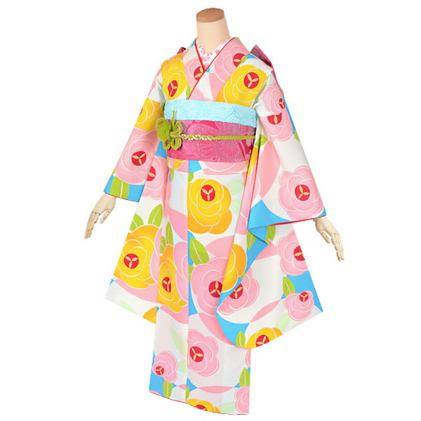 楽天市場】【中古品】ジュニア用 振袖単品 「紫 立涌に蝶
