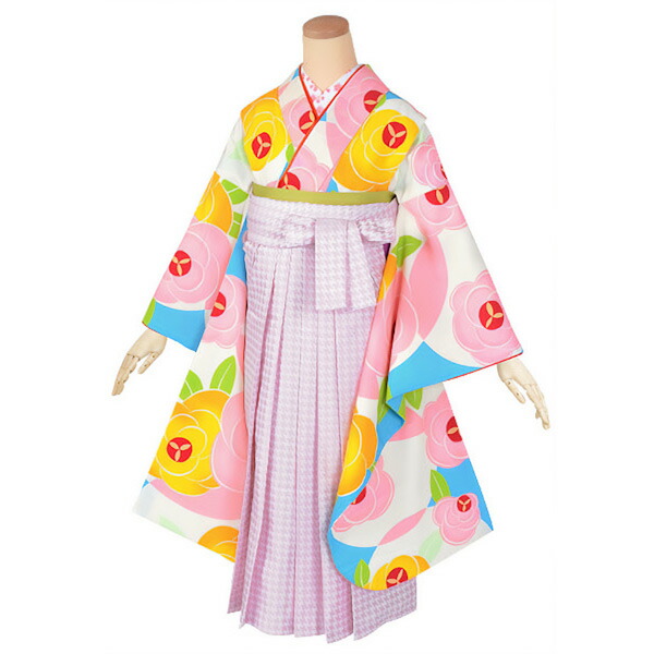 【訳アリ】【中古品】ジュニア用 振袖単品「水色 花と円」仕立て上がり 襦袢プレゼント 小振袖 着物 子ども 子供 キッズ ジュニア 女の子 卒業式 小学校 小学生 中学校 中学生 十三参り 十三詣り 1/2成人式 ハーフ成人式 貸衣装処分 レンタル処分品 【メール便不可】｜京都きもの町