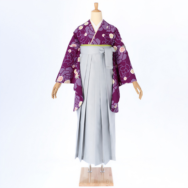 楽天市場】【中古品】二尺袖 単品「紫 桜しぼり柄」貸衣装処分