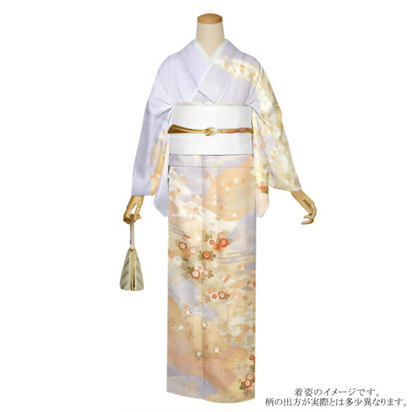 楽天市場】【Prices down2】お仕立て上がり 訪問着単品「白花色
