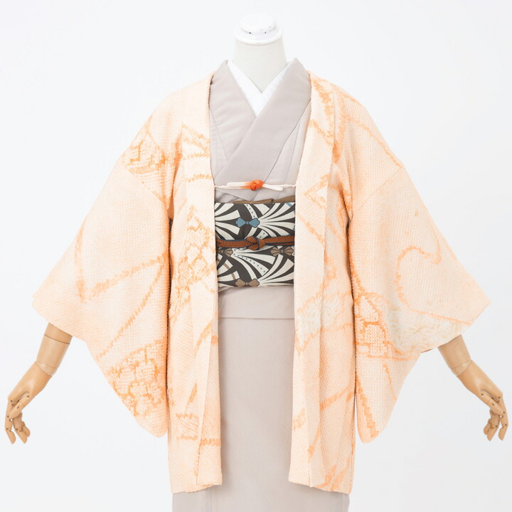 楽天市場】【Prices down3】【中古品】羽織 「紗綾形地紋 赤茶