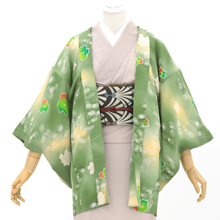 楽天市場】【Prices down3】【中古品】羽織 「紗綾形地紋 赤茶 葉