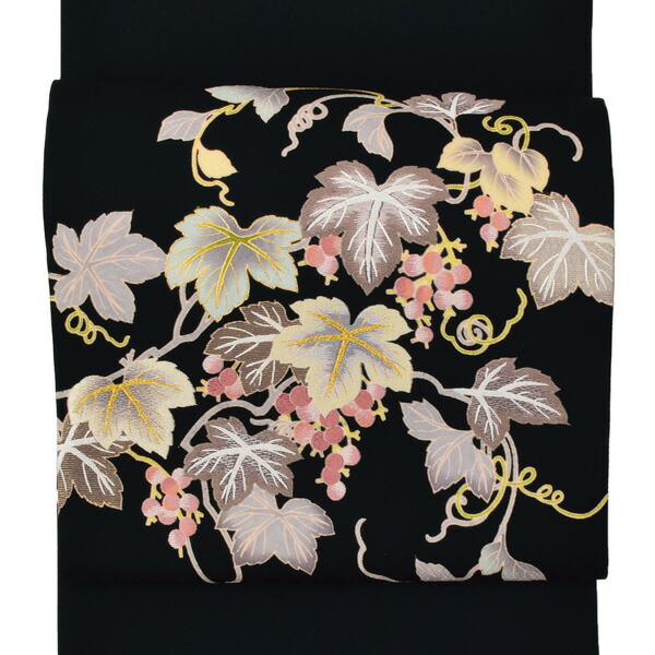 楽天市場】【中古品】仕立て上がり 袋帯 「薄グレーに白椿」 洒落帯