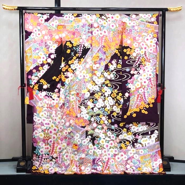 楽天市場】総刺繍振袖 【未仕立て新品・仕立て付き】振袖 刺繍