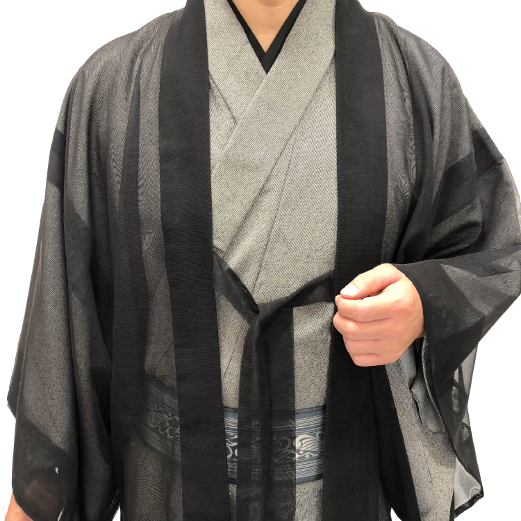 楽天市場】ちりよけコート地 駒紗 黒 : 色無地着物専門 みやこさかえ