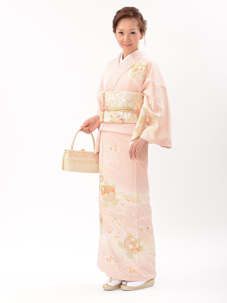 高級訪問着レンタル 訪問着 和服 卒業式 花 訪問着レンタル 高級 10月 5月までお召いただける一流染匠の久保耕による訪問着です お宮参り 卒業式 七五三 フルセット 結婚式 お茶会 入学式 卒園式 久保耕 ピンク 花柄 Mlサイズ 花 品番 H 431 着物レンタル美装館