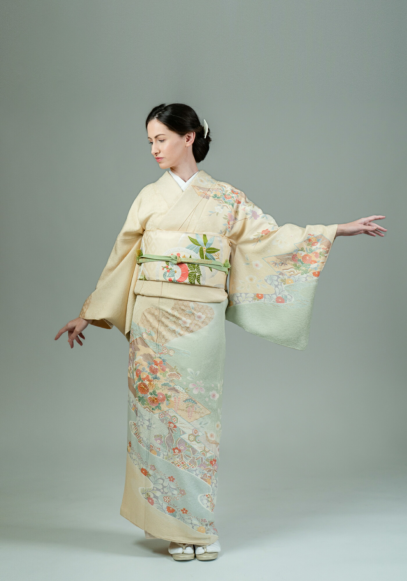 楽天市場】【スーパーSALE 50％OFF】 【レンタル】【最高級訪問着