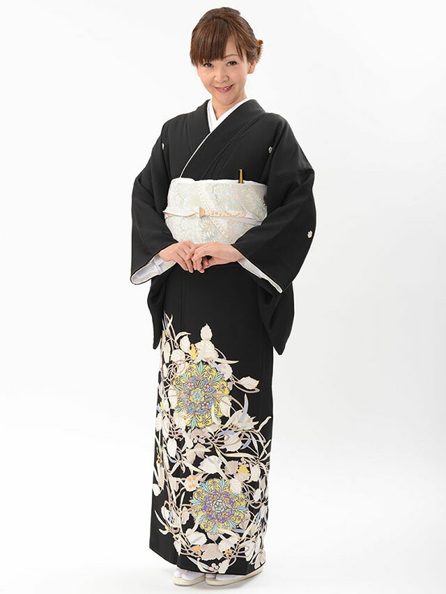楽天市場】【レンタル】 黒留袖レンタル 着物レンタル 留袖 ☆美