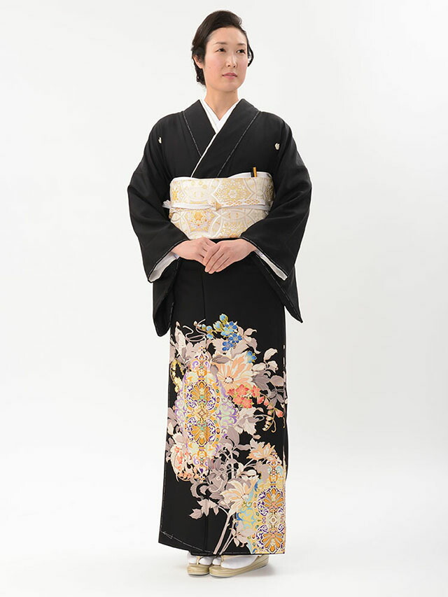 楽天市場】【レンタル】 黒留袖レンタル 着物レンタル 留袖 ☆美品