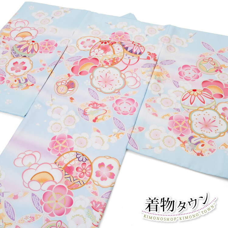 お宮参り 着物 女の子 初着 産着 正絹 毬 桜 赤 女児 一つ身 祝着 掛け着 販売 購入