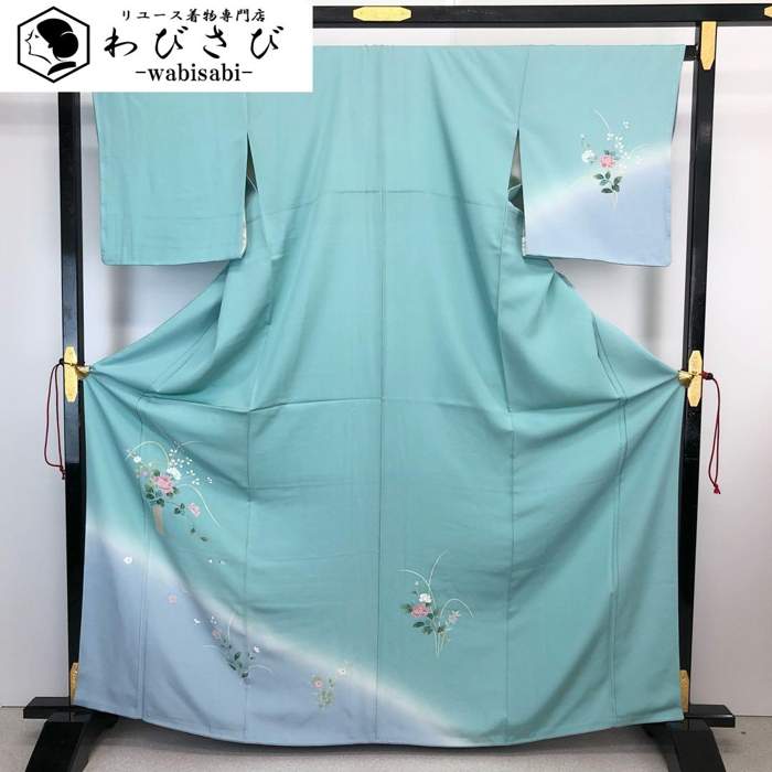 楽天市場】【お得なクーポン配布中】 付下げ 雪輪に美しい桜の花模様