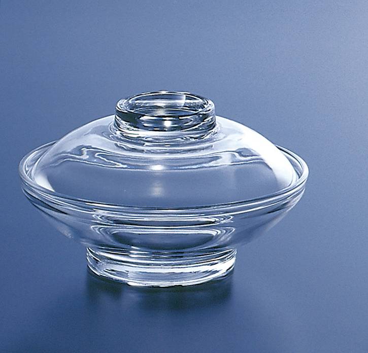 楽天市場】祇山蓋物 クリア どんぶり ガラス 透明 クリア 蓋つき フタ