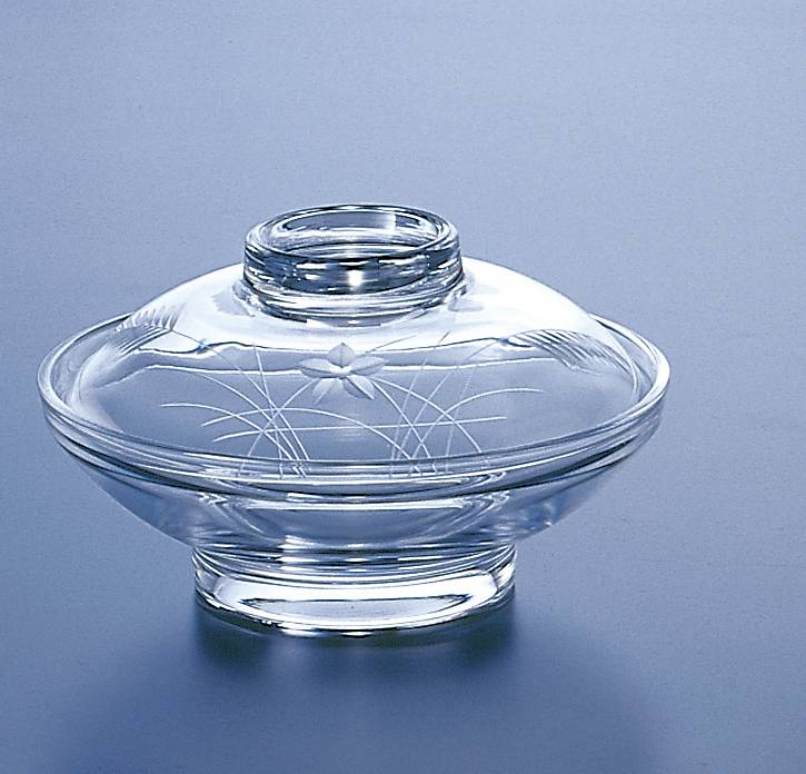 楽天市場】祇山蓋物 クリア どんぶり ガラス 透明 クリア 蓋つき フタ