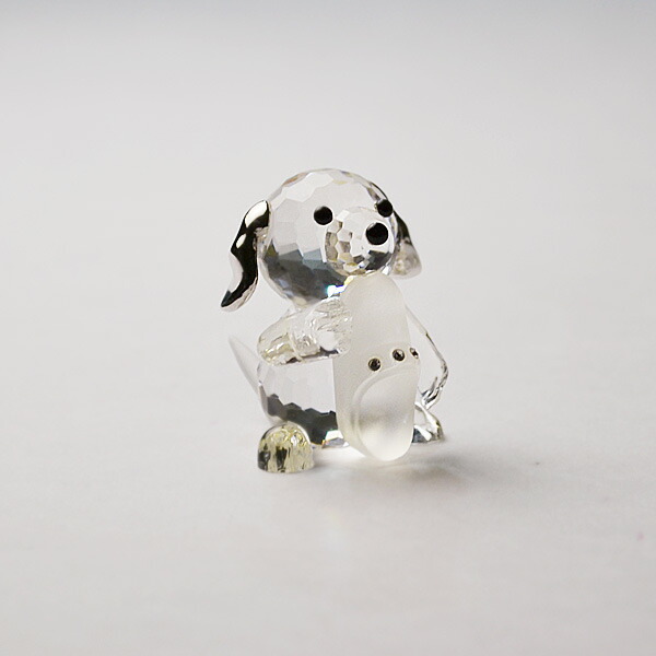 スワロフスキー　クリスタル置物　ビーグル SWAROVSKI スワロフスキー 伏せ ビーグル 172296 犬 いぬ イヌ