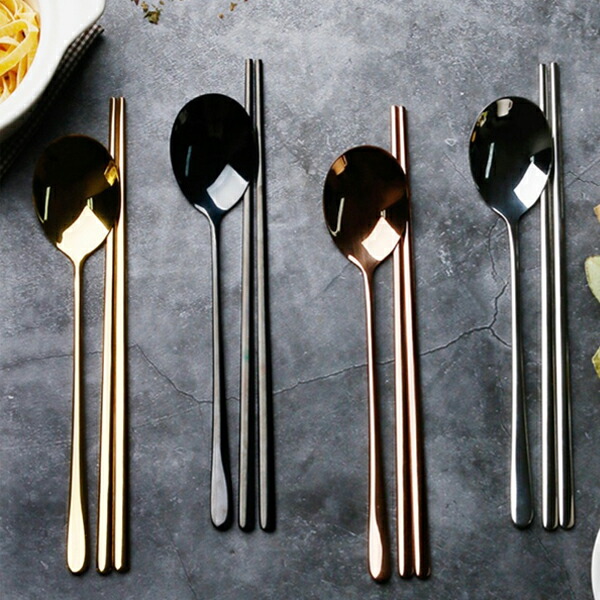 韓国スプーン お箸セット スッカラ チョッカラ 2組