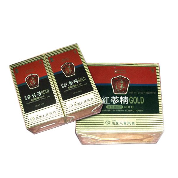 『☆★送料無料★☆』『韓国直輸入！』高麗人参（紅参）濃縮液ゴールド(240g×2個入セット）