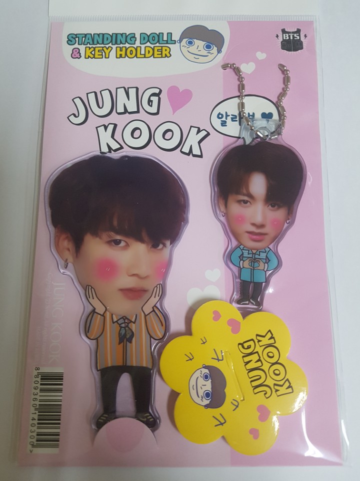 楽天市場 防弾少年団 Bts バンタンソニョンダン Jung Kook ジョングク キーホルダー スタンディング フィギュア 2点セット 神戸オートン輸入雑貨店