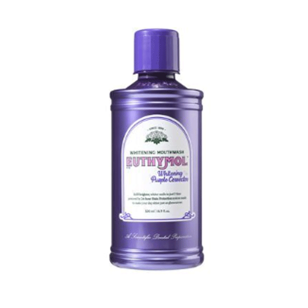 【NEW】EUTHYMOL ユーシモール ホワイトニング パープルコレクター マウスウォッシュ 500ml 韓国 連合王国 美容 美白 WHITENING 口臭 紙巻きタバコ 歯の黄ばみ う蝕 歯周病 デンタルケア 口世話をする うがい薬 ユーシーモール