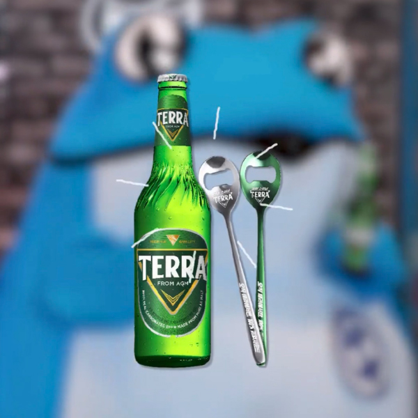 韓国ビールTERRA テラ瓶ビール 栓抜きスプーン - 食器