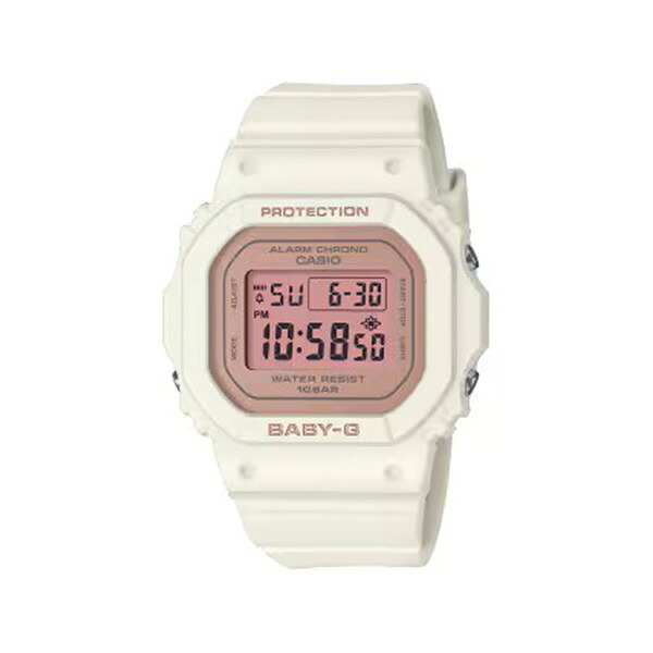 カシオ腕時計 Baby-G BGD-565SC-4JF ホワイト/ペールピンク CASIO 正規品