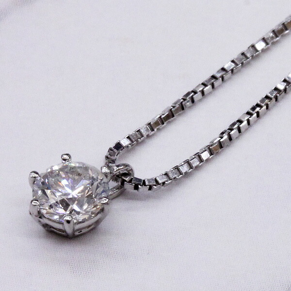 楽天市場】フラワーモチーフネックレス ダイヤモンド8石 1.18ct