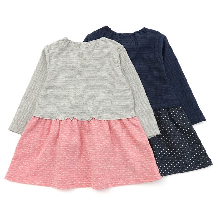Biquette(ビケット)ワンピース(80〜130cm)女の子春物80cm90cm95cm100cm110cm120cm130cmキムラタンの子供服