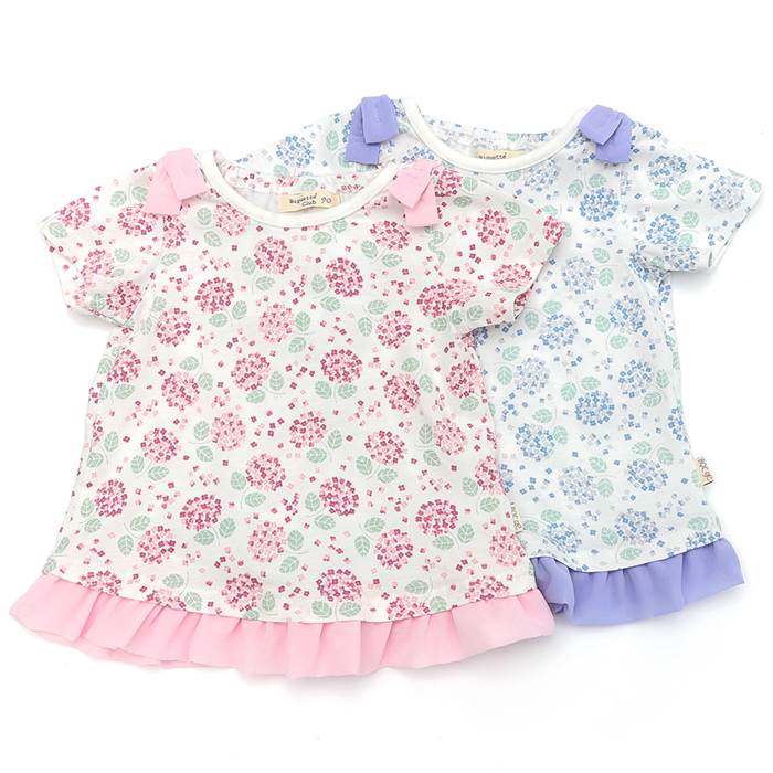 BiquetteClub(ビケットクラブ)半袖Tシャツ(80〜130cm)女の子初夏物80cm90cm95cm100cm110cm120cm130cmキムラタンの子供服