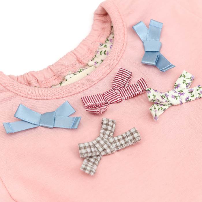 Biquette(ビケット)半袖Tシャツ(80〜130cm)女の子初夏物80cm90cm95cm100cm110cm120cm130cmキムラタン子供服あす楽
