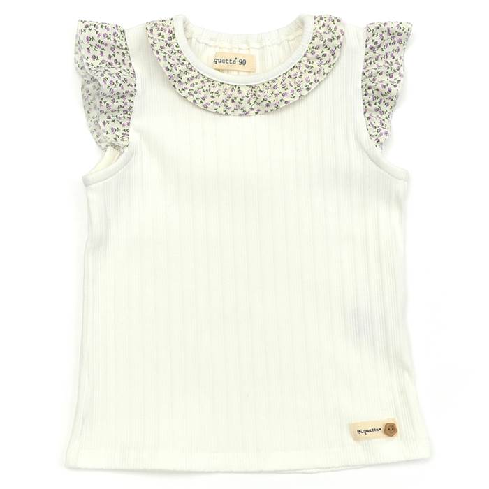 Biquette(ビケット)半袖Tシャツ(80〜130cm)女の子初夏物80cm90cm95cm100cm110cm120cm130cmキムラタン子供服あす楽