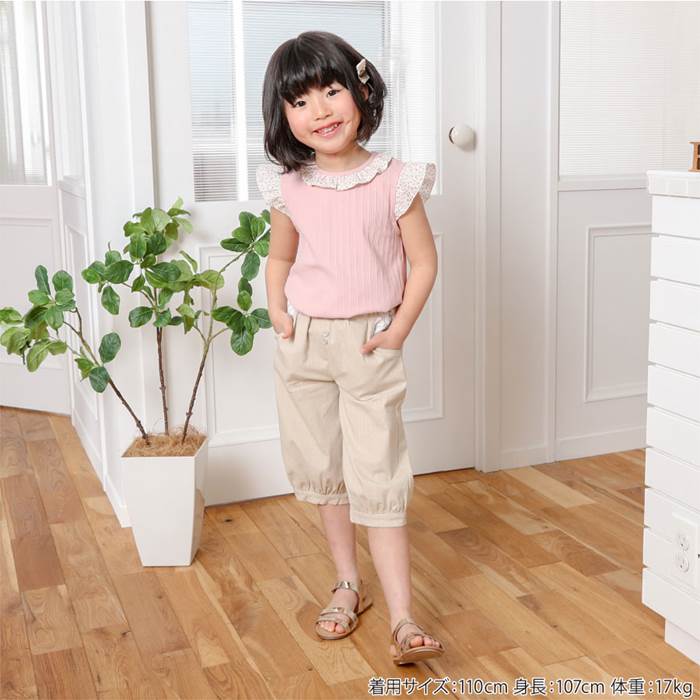 Biquette(ビケット)半袖Tシャツ(80〜130cm)女の子初夏物80cm90cm95cm100cm110cm120cm130cmキムラタン子供服あす楽