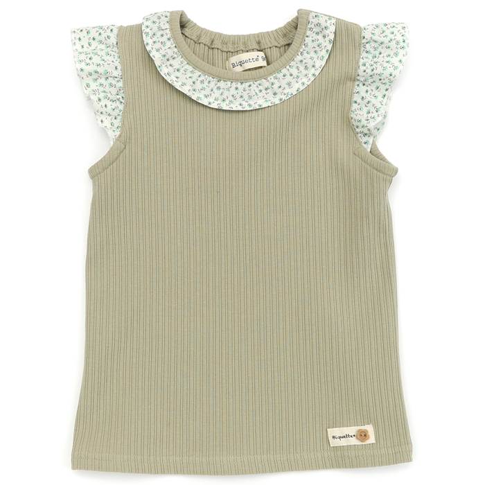 Biquette(ビケット)半袖Tシャツ(80〜130cm)女の子初夏物80cm90cm95cm100cm110cm120cm130cmキムラタン子供服あす楽