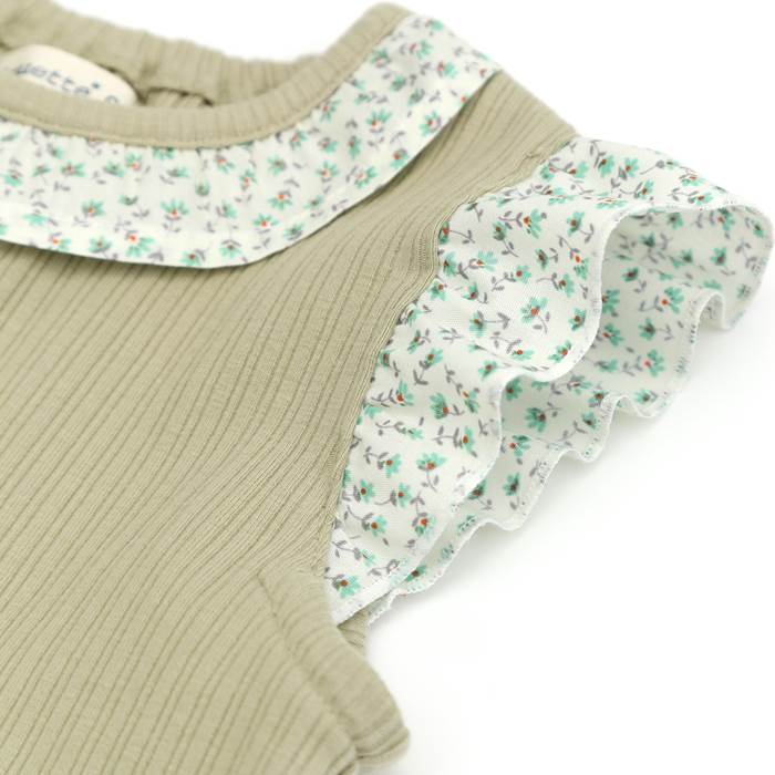 Biquette(ビケット)半袖Tシャツ(80〜130cm)女の子初夏物80cm90cm95cm100cm110cm120cm130cmキムラタン子供服あす楽